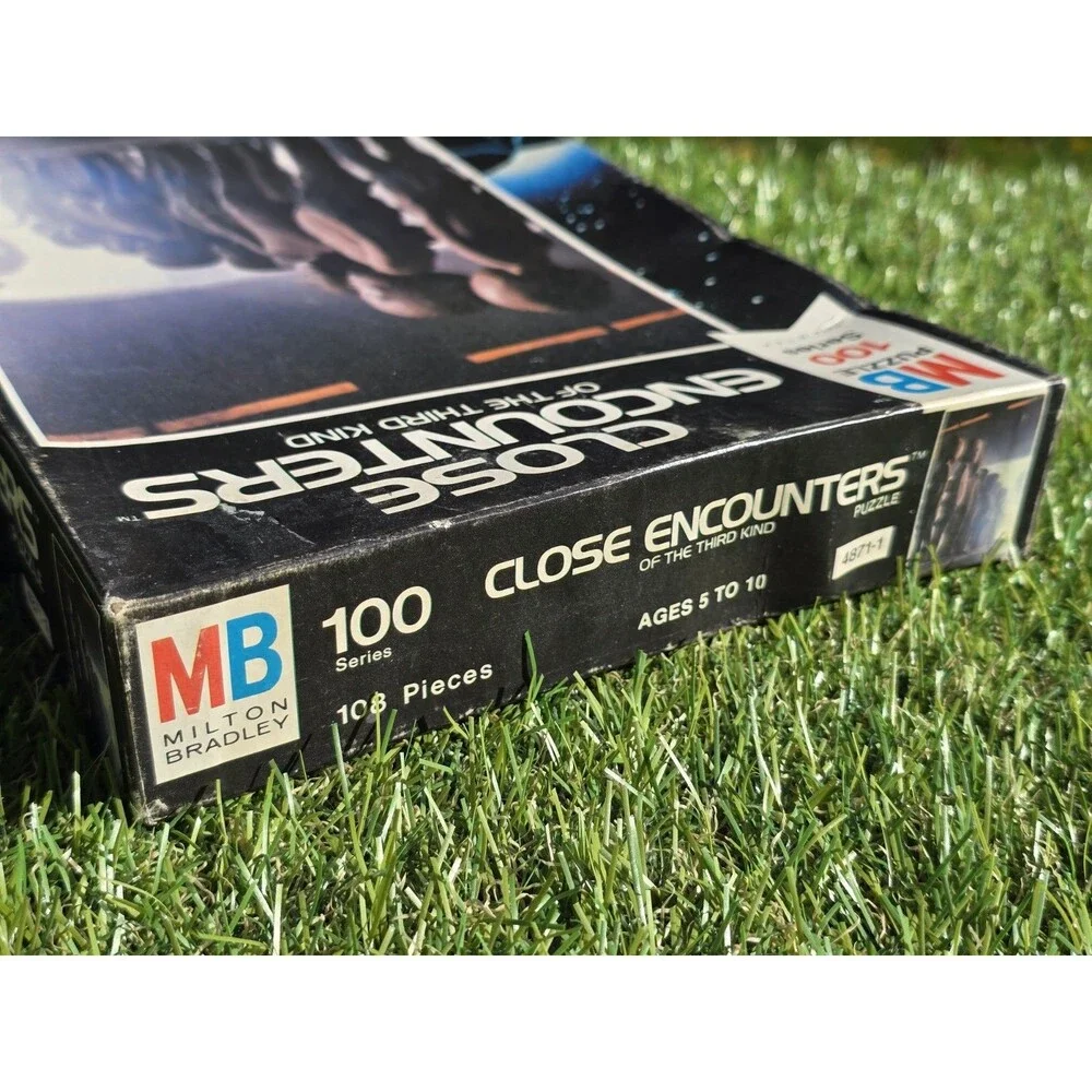 1977 Close Encounters Of The Third Kind Milton Bradley Puzzle 100 Series Sealed*